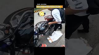 Delivery Boy Scam 😡 bikelover shortsfeed ytshorts youtubeshorts rider trending [upl. by Bearce465]