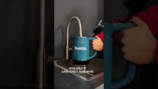 The Cordless Portable Kettle by Makita  is a must have for all Makita fanatics camping enthusiasts [upl. by Kondon]