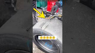 Do You Know About Racing Car Tire Scraping  viral facts shorts [upl. by Dlaniger]