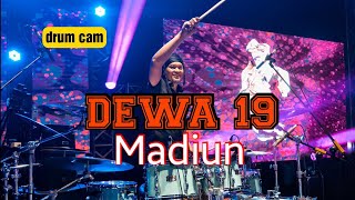 PANGERAN CINTA  DEWA 19 DRUM CAM  MADIUN [upl. by Yddor]