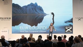 Elia Locardi USA Live Stage in Photokina 2018  FUJIFILM [upl. by Cordy218]