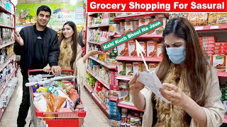 1st Grocery Shopping For Sasural  Shopping For Kitchen With Amna Recipes  Life With Amna [upl. by Sibby]