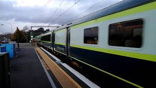 Wairarapa connection train departing Upper Hutt station [upl. by Inaoj]