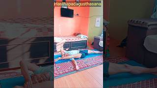 Padangusthasana  yogaandfitnesswithshiva yogaposes viralvideo shorts ytshorts [upl. by Mcdougall746]