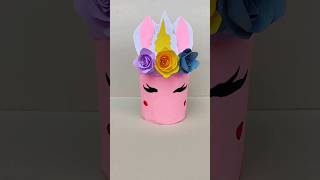 DIY piggy bankpiggy bank making with paper cupcute piggy bankshortvideo craft viral [upl. by Clifton]