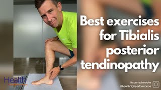 Exercises for tibialis posterior tendinopathy [upl. by Meekah]