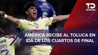 América recibe a Toluca en Cuartos de Final con su estrella en duda y un posible regreso [upl. by Ayoras]