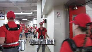 2018 09 22 TBDBITL Alumni percussion entering St John Arena [upl. by Llewellyn891]