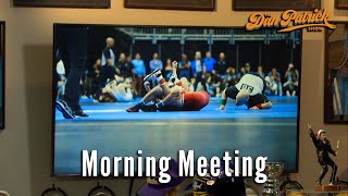 Morning Meeting A Closer Look At The Spladle Move In Wrestling  32624 [upl. by Reimer]