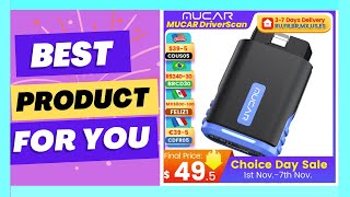 MUCAR DriverScan Auto OBD2 Diagnostic Tool All [upl. by Natsirhc]