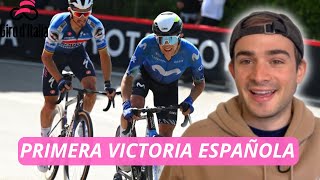 PELAYO BATE a ALAPHILIPPE en el STERRATO  Etapa 6 Giro de Italia 2024 [upl. by Nnylarac106]