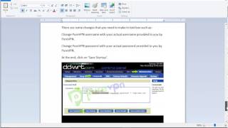 Set up PureVPN OpenVPN on DDWRT Router [upl. by Karmen]