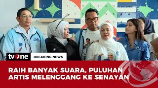 Deretan 20 Caleg Artis yang Berpeluang Lolos ke DPR RI  Breaking News tvOne [upl. by Carmelle]