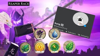 REAPER RACE New ⭐️ In Celestial Ascension Roblox [upl. by Dlorah]