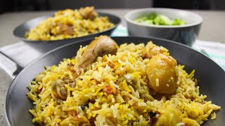 Mauritian style chicken biryani  Briani poulet 🇲🇺 [upl. by Ellett160]