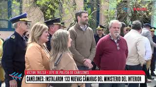 Canelones Instalaron 133 nuevas cámaras del Ministerio del Interior  Jefe Policía Víctor Trezza [upl. by Castra733]