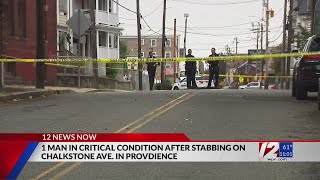 Man stabbed on Chalkstone Avenue in Providence [upl. by Fritze]