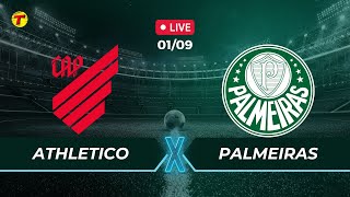 ATHLETICOPR X PALMEIRAS  CAMPEONATO BRASILEIRO  AO VIVO  24082024 [upl. by Novets765]