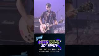 Get Tickets for Nite Wave 80s Party LIVE at Kirkland Performance Center  October 19 2024 [upl. by Fredette779]