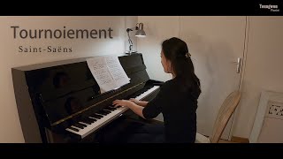 Tournoiement Spinning  SaintSaëns Piano accompaniment Lyrics Translation [upl. by Richmond]