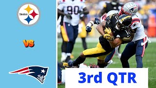 New England Patriots vs Pittsburgh Steelers Full Highlights 3rd QTR  NFL Week 14 2023 [upl. by Ahsats]