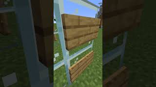 Einen Minecraft Wasseraufzug bauen shorts [upl. by Ahsenik]