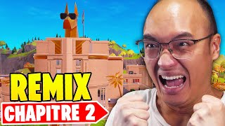 FORTNITE CHAPITRE 2 REMIX EST ENFIN ARRIVÉ [upl. by Alethea]