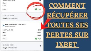 comment récupérer largent perdu sur 1xbet [upl. by Marba]