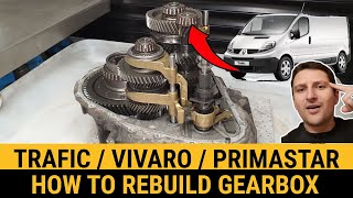 How to Rebuild Your Renault Trafic or Vauxhall Vivaro Gearbox Today [upl. by Aisetal478]