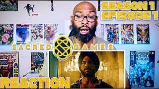 Sacred Games Season 1 Episode 1 Reaction [upl. by Neellok]