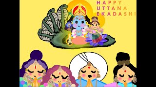 Uttana Ekadashi Kartika Shukla Ekadashi [upl. by Atiuqahc]