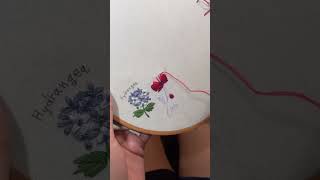 art handembroidery diyembroidery [upl. by Araic]