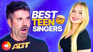 BEST TEEN Singers OF ALL TIME On Americas Got Talent 🤩🎤 [upl. by Mckinney]