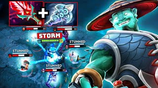 35Kills Storm Spirit 900GPM  1500XPM Beast🔥Wind Waker  Bloodthorn Builds Dota 2 [upl. by Aicemaj]