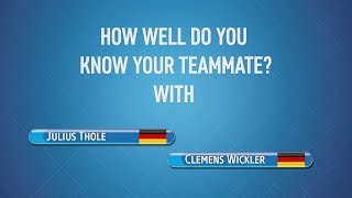 How well does Julius Thole know Clemens Wickler [upl. by Eizdnil761]