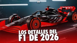 EL NUEVO REGLAMENTO DE LA F1 ASÍ SERÁN LOS COCHES EN 2026 [upl. by Stutsman]