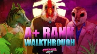 Hotline Miami  A Walkthrough  Eleventh Chapter Deadline 83326 [upl. by Llenahs549]