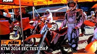 KTM EXC 250 F 2014 Test ride [upl. by Catherine758]