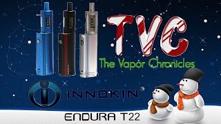 ENDURA T22 Complete Vaping System By Innokin Review On TVC [upl. by Maillij]