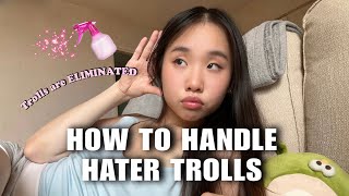 HOW TO DEAL WITH TROLLS ♡  Law of Assumption [upl. by Aihsilat]