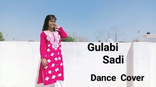 Gulabi Sadi  Dance Cover  New Marathi Song  Sanju Rathod Prajakta Ghag  Sanskriti Anjali [upl. by Marla]