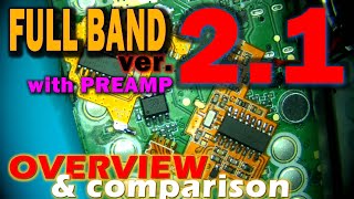 HF FULL BAND Mod v21 w PREAMP  OVERVIEW  Quansheng UVK5 Si4732 chip [upl. by Aitropal]