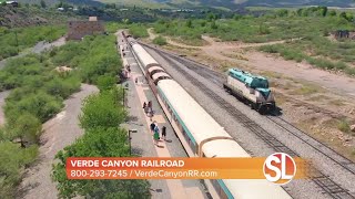 Be an engineer for a day at Verde Canyon Railroad [upl. by Atteuqcaj164]