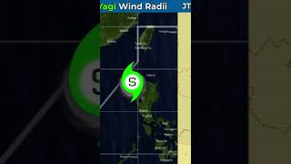 Tropical Storm Yagi intensifying in the South China Sea [upl. by Aniuqal735]