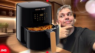 Fritadeira Airfryer Conectada Série 5000 Philips Walita Review [upl. by Gerbold281]