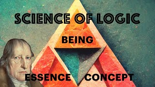 BEING ESSENCE CONCEPT Hegels Science of Logic [upl. by Scholem]