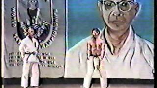 Tsuyoshi Uechi Sanchin Kata IWKA Championship 1986 [upl. by Adena]