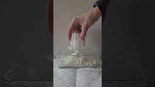 Cornstarch NonNewtonian Fluid  SCIENCE EXPERIMENT science experiment chemistry [upl. by Rolfston37]