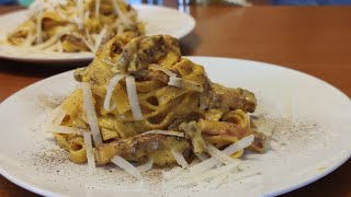 Pasta alla Carbonara  Primo Piatto Tradizionale  Tagliatelle alla Carbonara [upl. by Hardie]