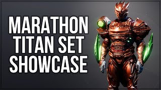 Marathon Titan Set Showcase  Bungie 30th Anniversary Ornaments [upl. by Enidan]